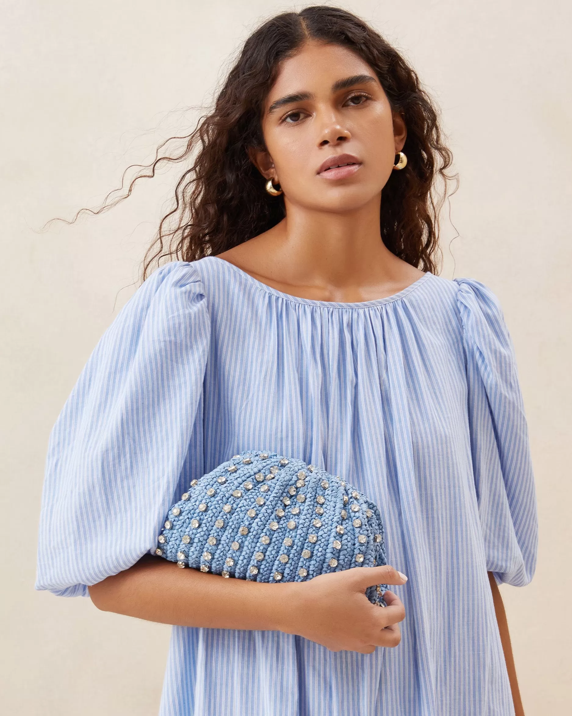 bailey_white_pleated_dome_clutch_24.webp Loeffler Randall Bailey White Pleated Dome Clutch