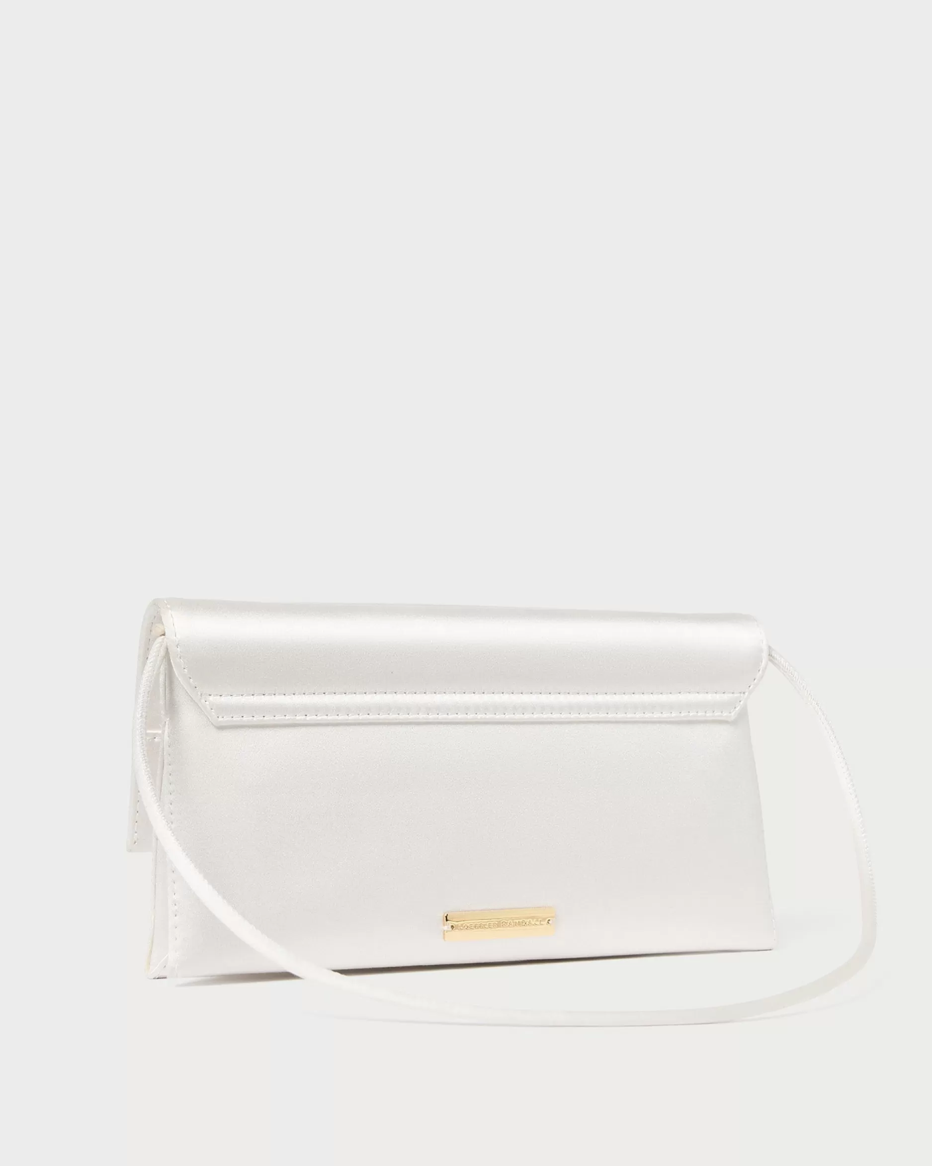 charlee_cream_satin_shoulder_bag_2.webp Loeffler Randall Charlee Satin Shoulder Bag