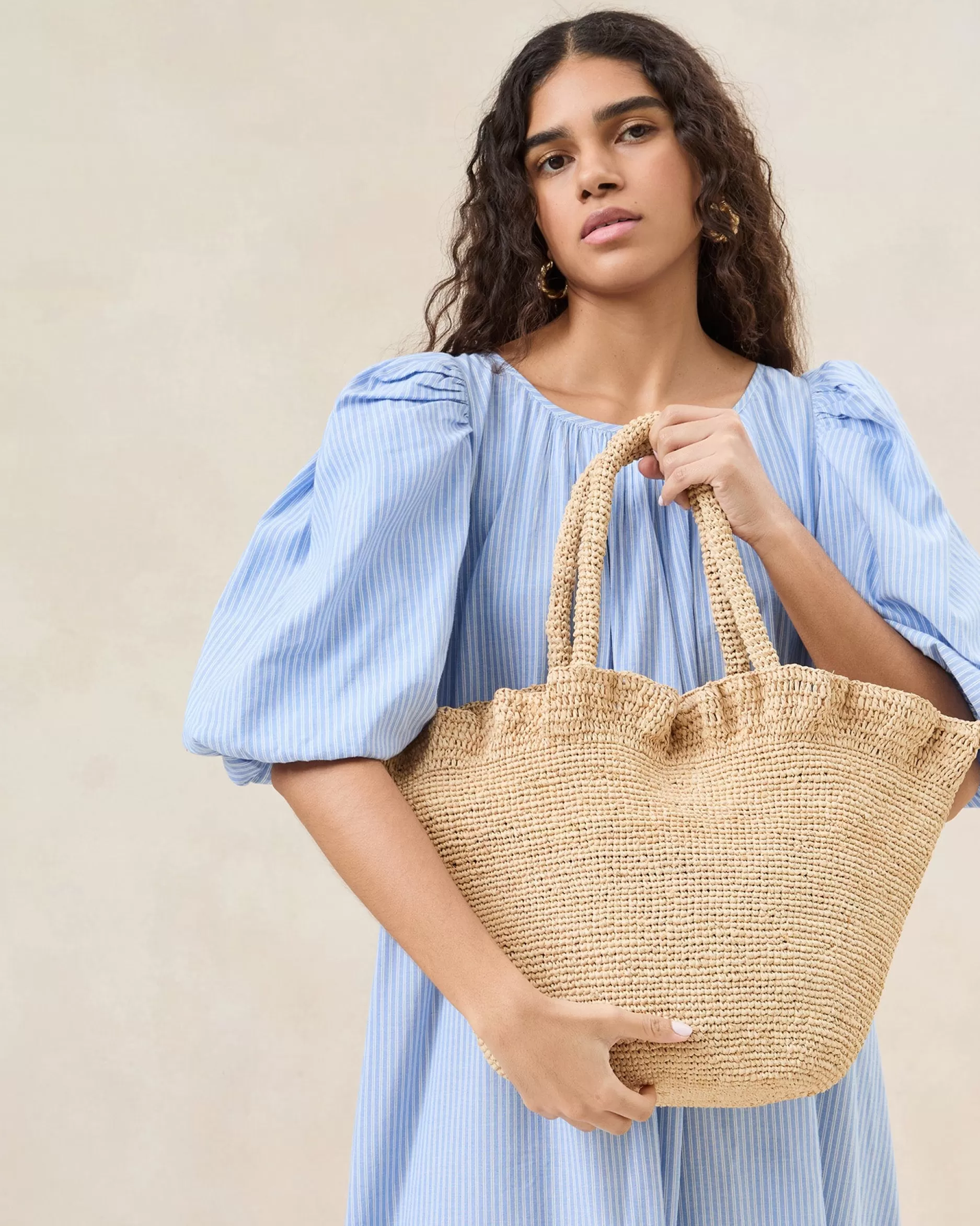cyrus_natural_ruffled_woven_tote_4.webp Loeffler Randall Cyrus Natural Ruffled Woven Tote
