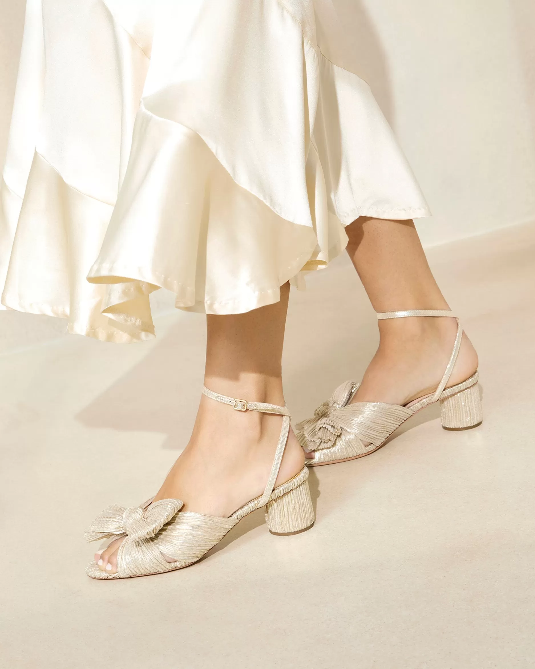 dahlia_champagne_pleated_bow_heel_36.webp Loeffler Randall Dahlia Pleated Bow Heel