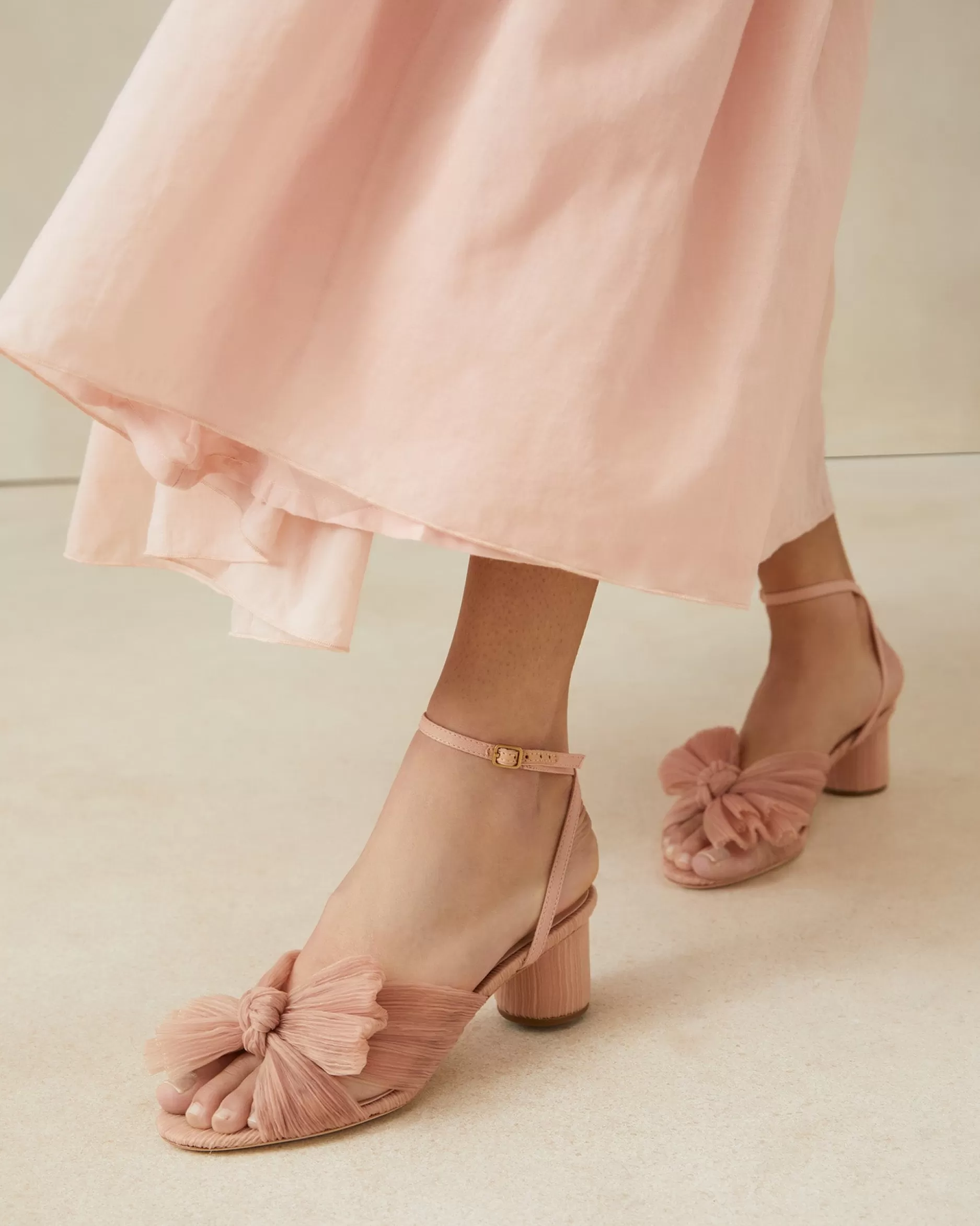 dahlia_champagne_pleated_bow_heel_9.webp Loeffler Randall Dahlia Pleated Bow Heel