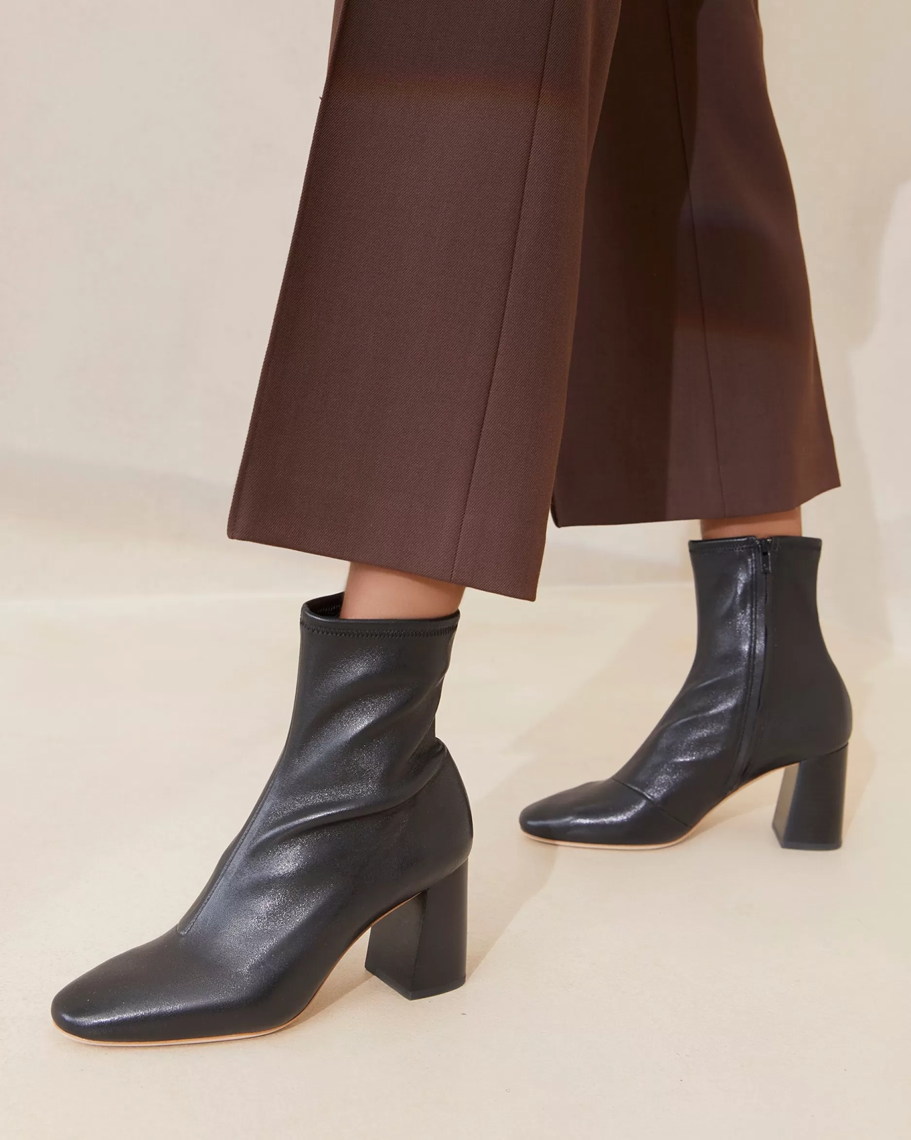 elise_black_stretch_bootie_2.webp Loeffler Randall Elise Black Stretch Bootie