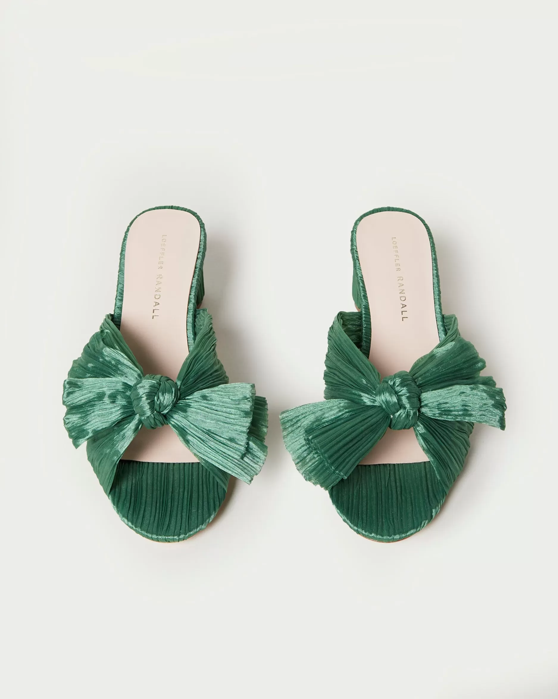 emilia_sage_pleated_bow_heel_2.webp Loeffler Randall Emilia Pleated Bow Heel