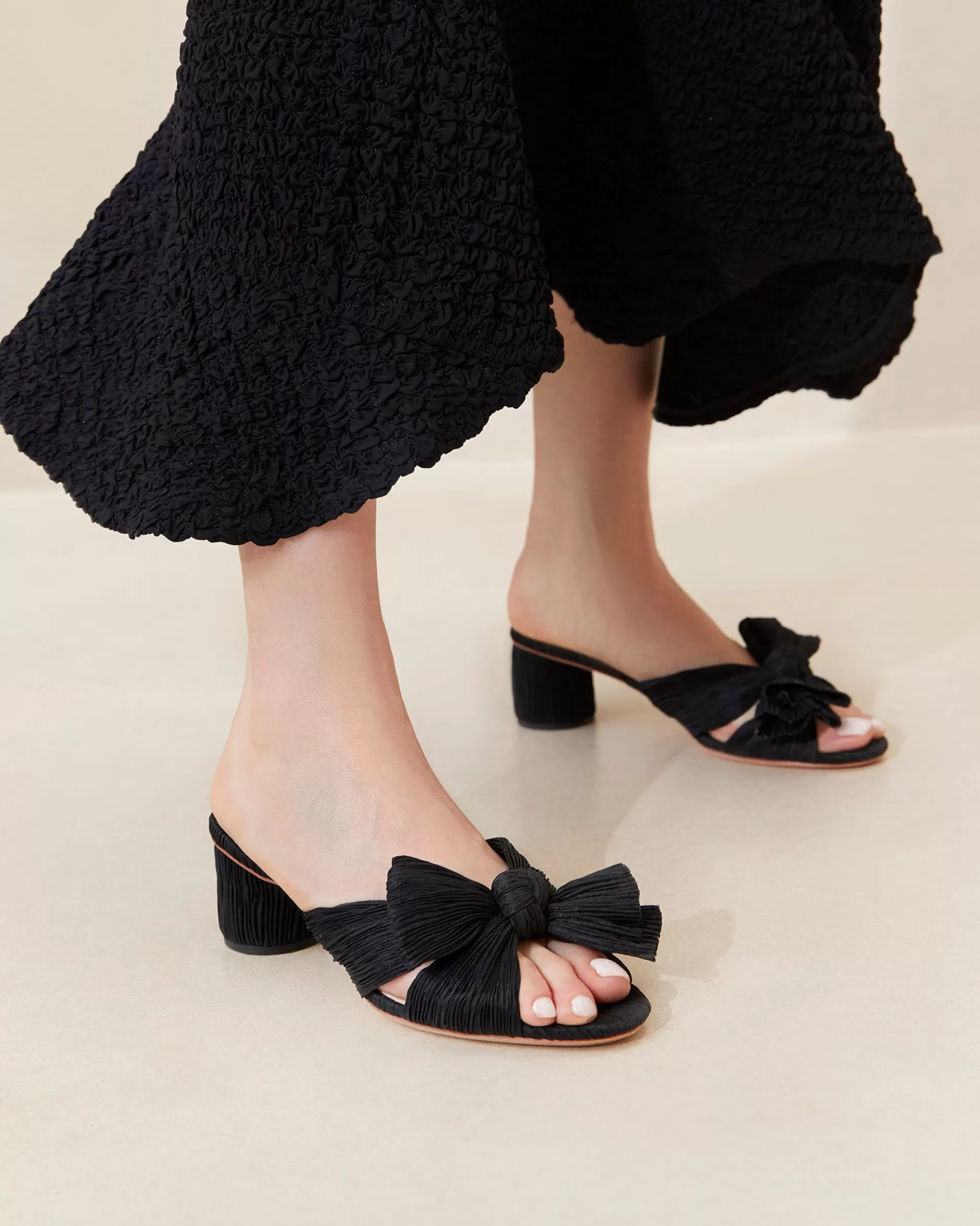 emilia_sage_pleated_bow_heel_9.webp Loeffler Randall Emilia Pleated Bow Heel