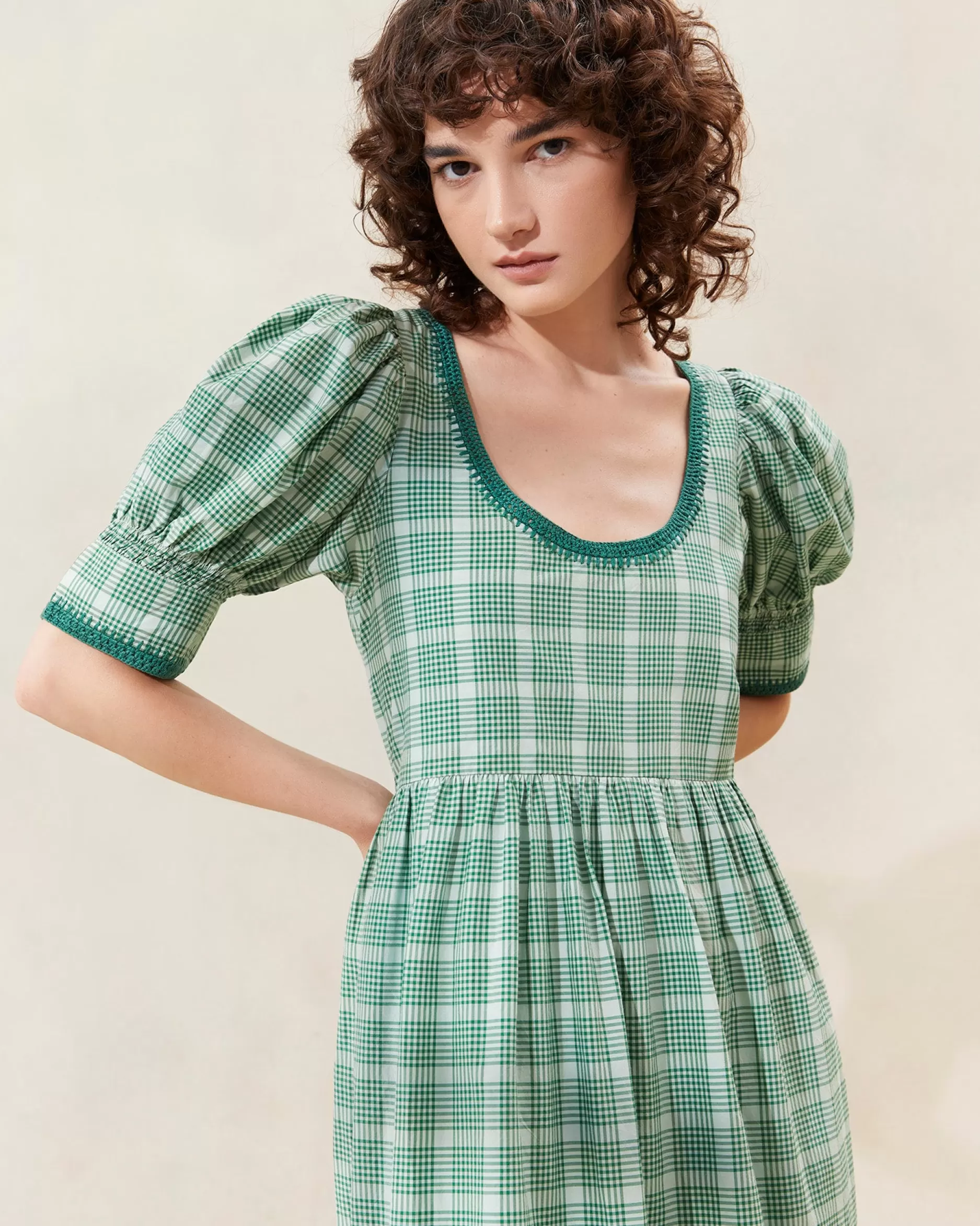 gillian_blue_floral_puffsleeve_dress_4.webp Loeffler Randall Gillian Blue Floral Puff-Sleeve Dress