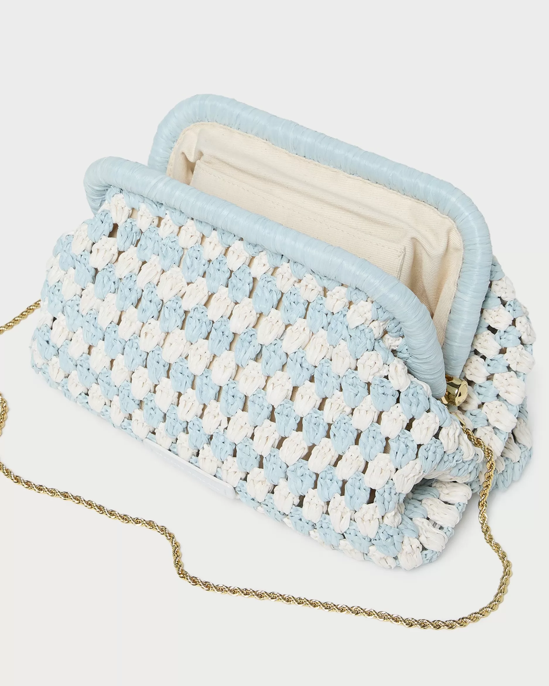 glenda_greencream_crochet_clutch_8.webp Loeffler Randall Glenda Crochet Clutch