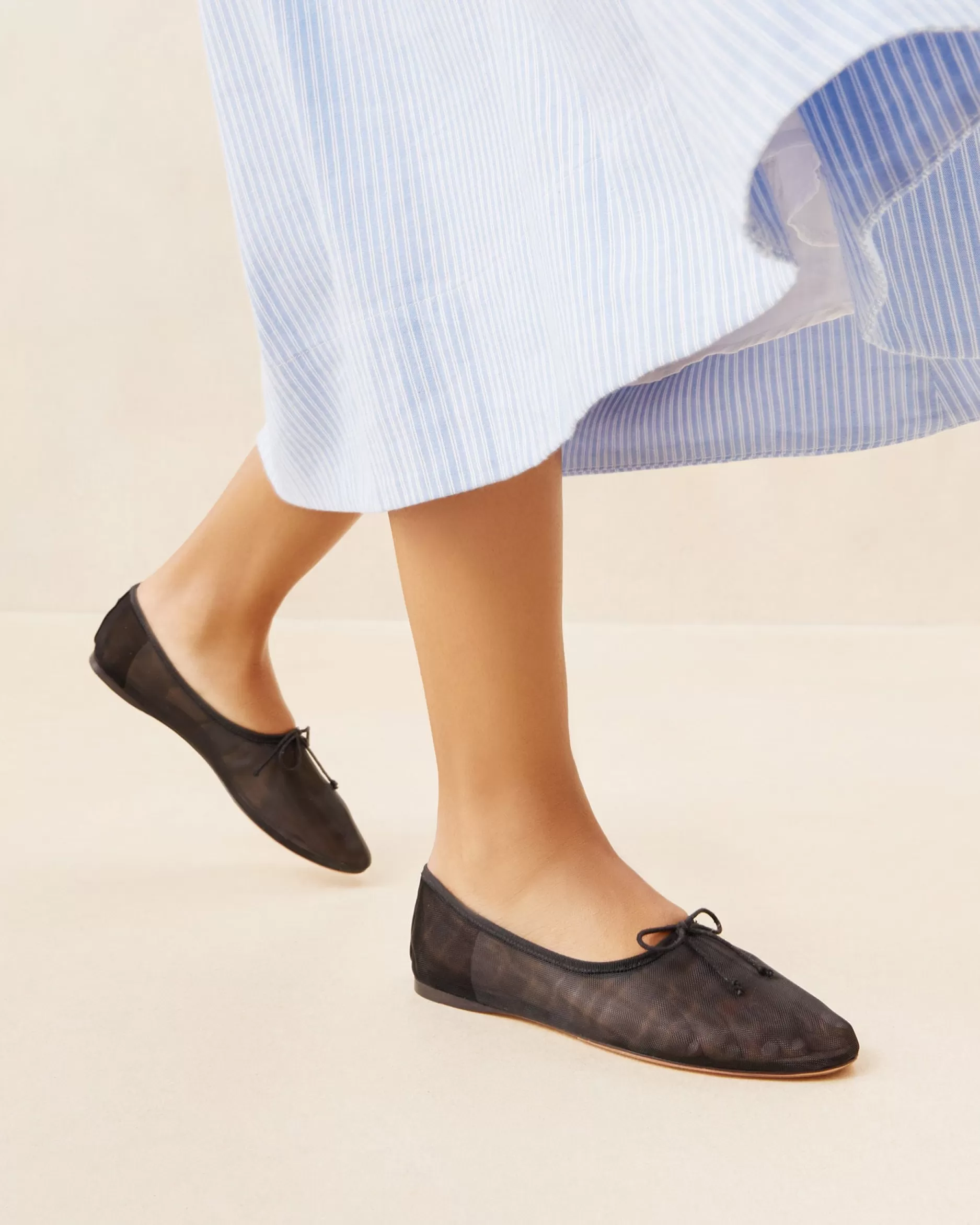landon_black_mesh_ballet_flat_4.webp Loeffler Randall Landon Ballet Flat