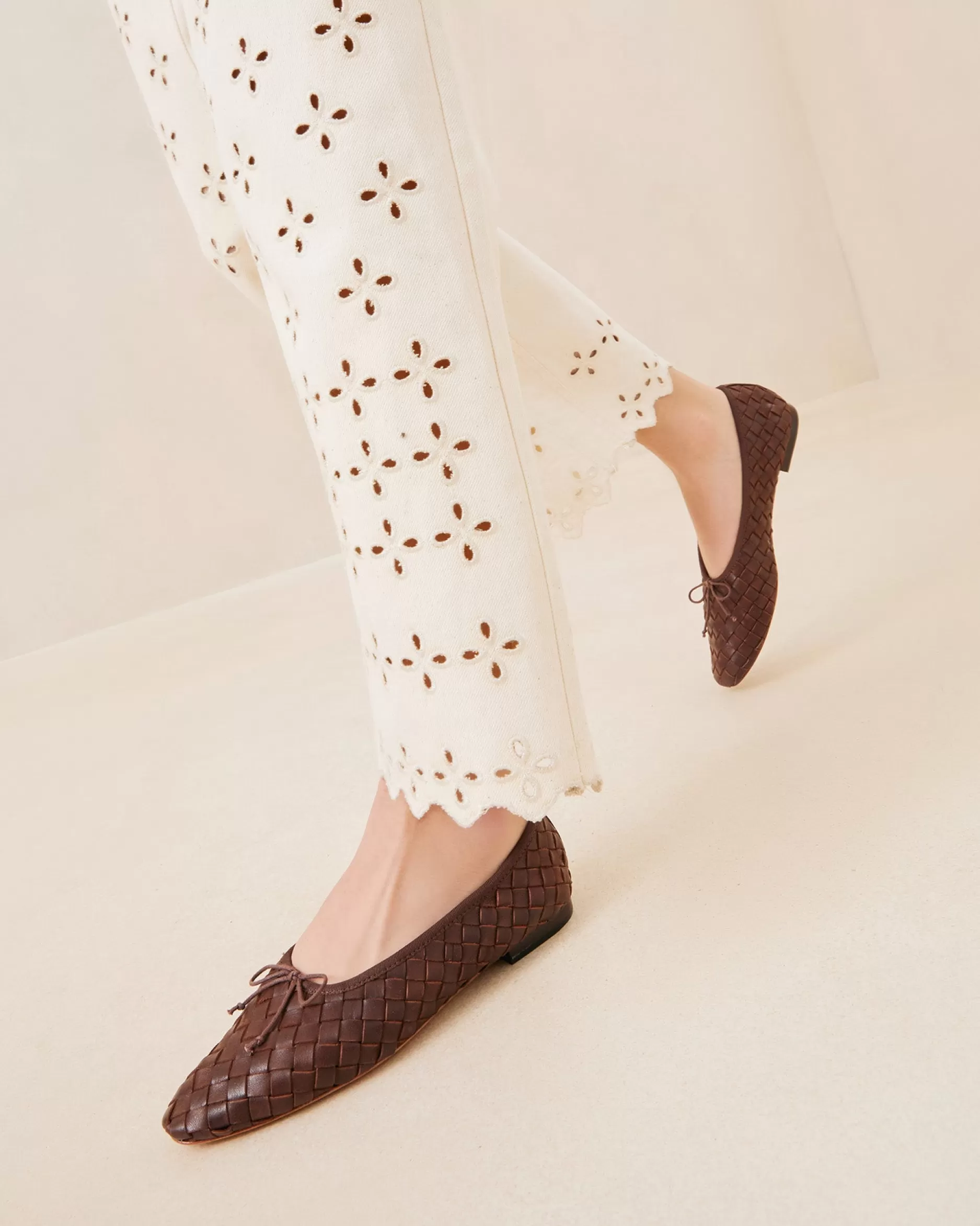 landry_black_woven_ballet_flat_9.webp Loeffler Randall Landry Woven Ballet Flat