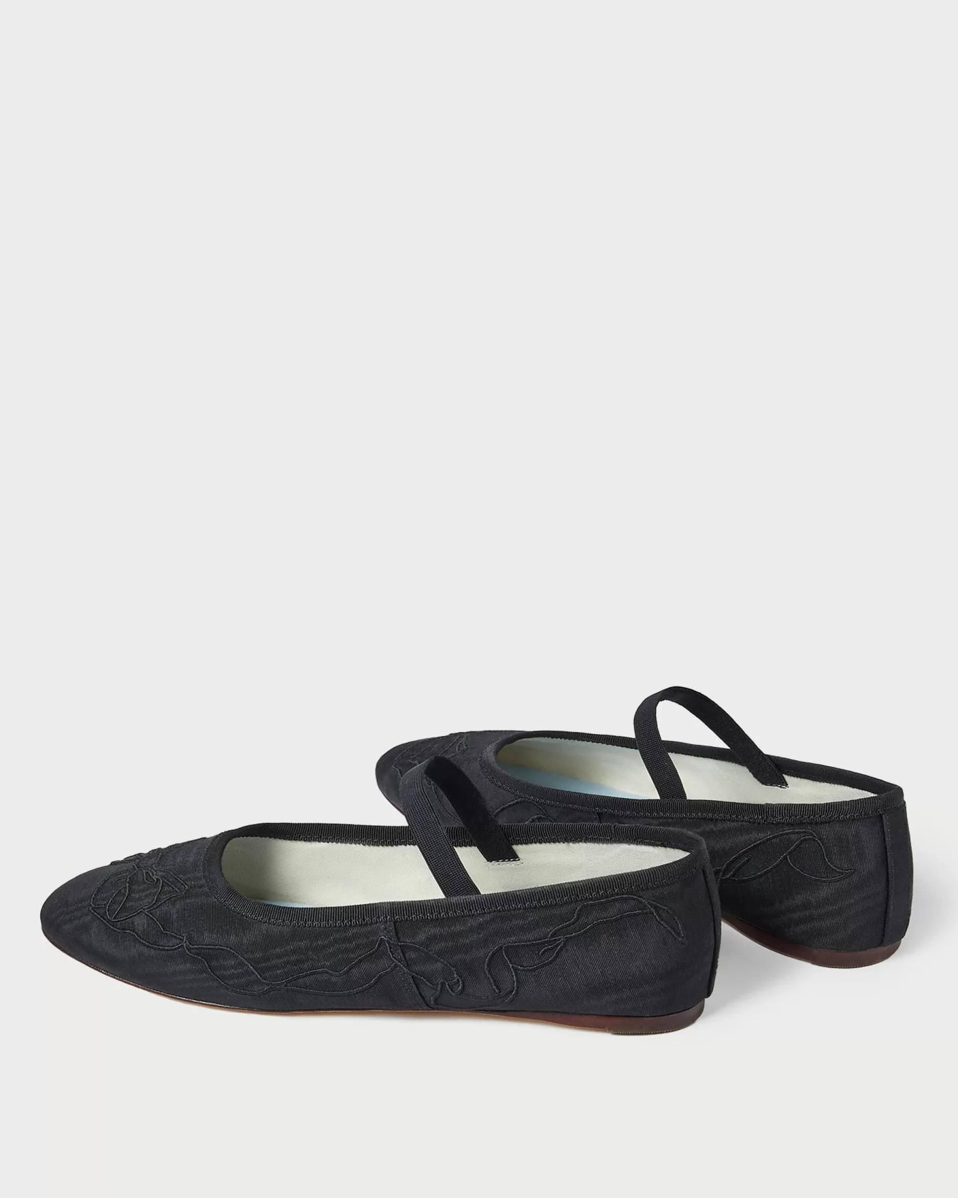 leonie_black_embroidered_bow_flat_3.webp Loeffler Randall Leonie Black Embroidered Bow Flat