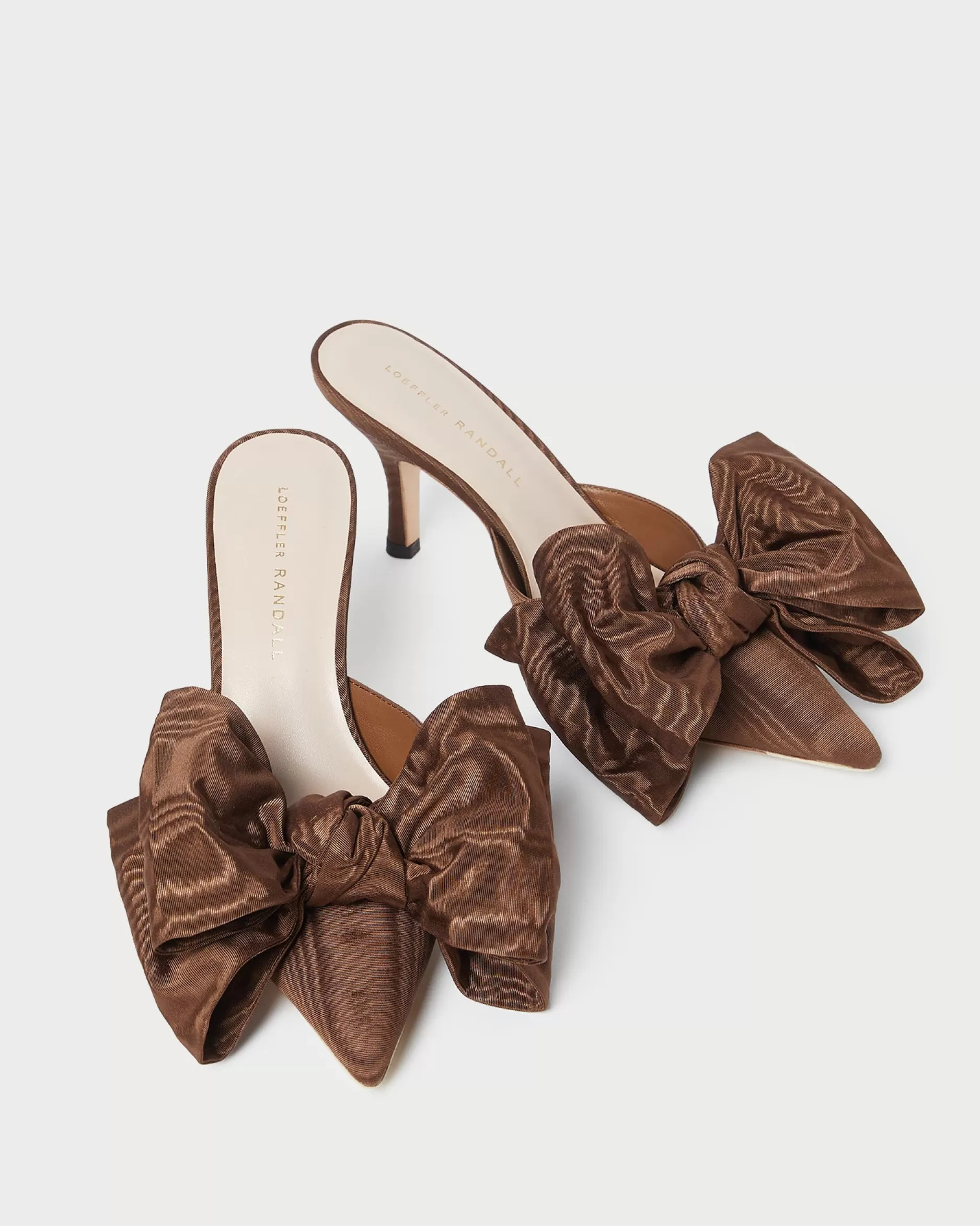 margot_chocolate_moir_bow_mule_2.webp Loeffler Randall Margot Moiré Bow Mule