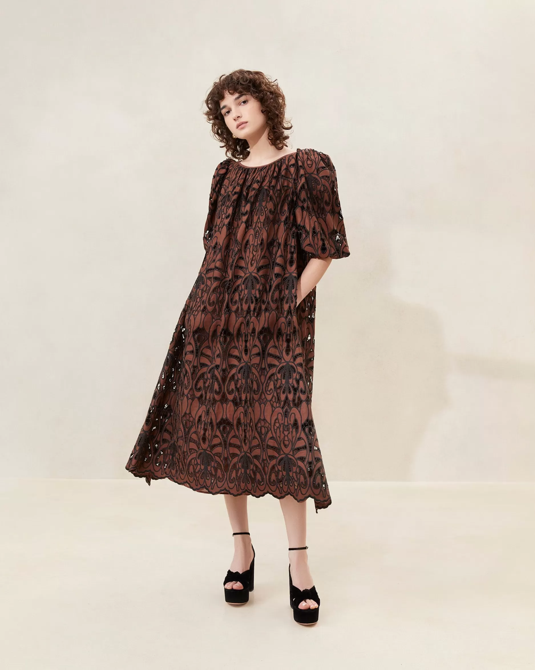 mimi_blue_puffsleeve_dress_2.webp Loeffler Randall Mimi Blue Puff-Sleeve Dress