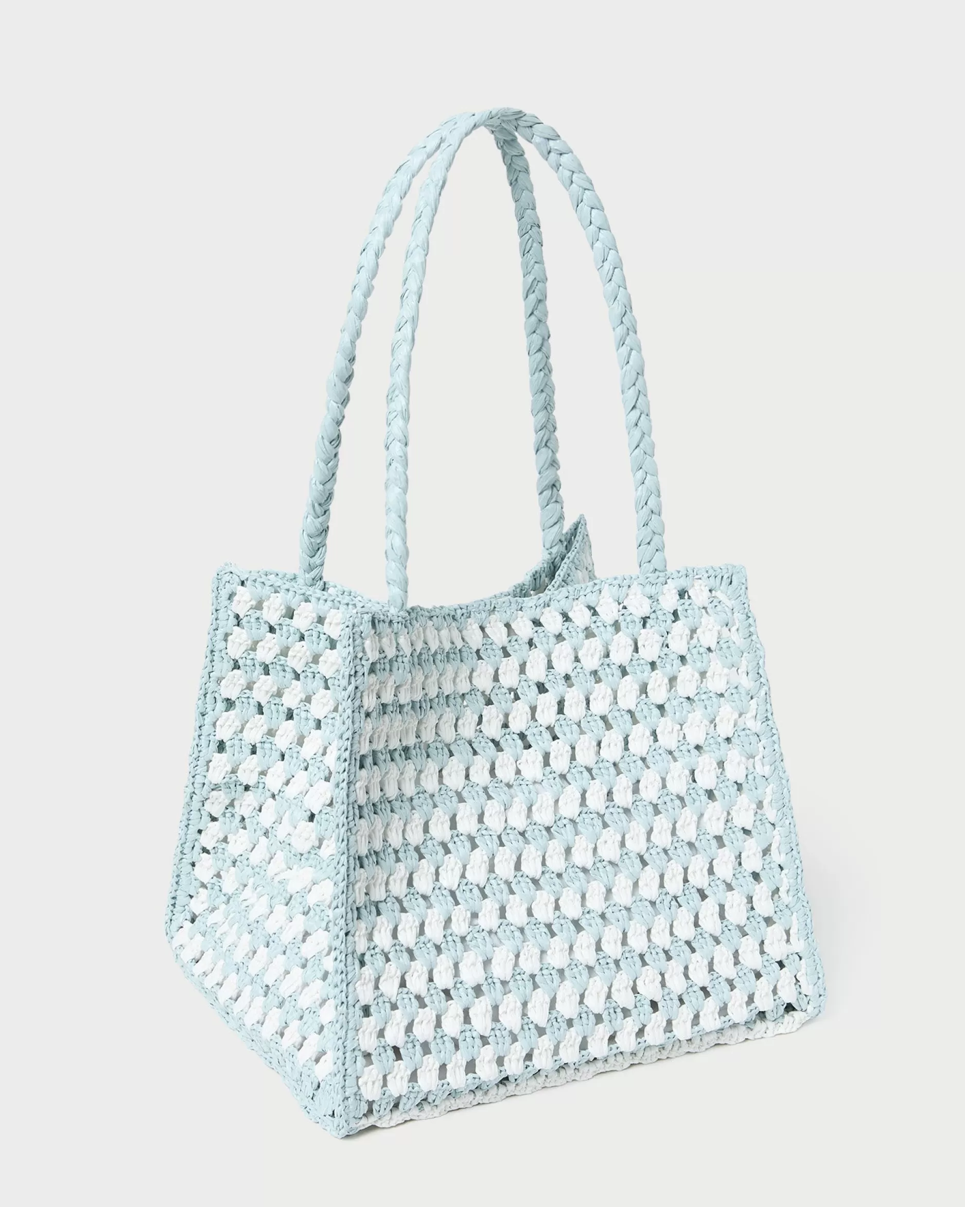 missy_bluecream_crochet_tote_2.webp Loeffler Randall Missy Blue/Cream Crochet Tote